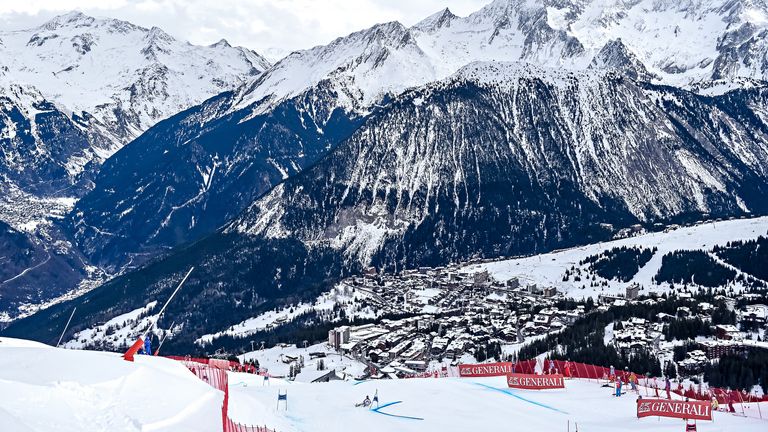 Courcheval in Les Trois Vallees, France, cancelled events on Friday before having to close down the next day