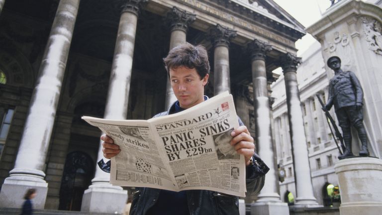 Today was the FTSE's worst since the crash of 1987