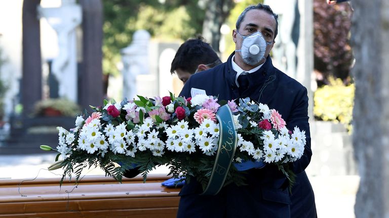 Coronavirus: Italy and France have highest daily deaths from COVID-19 | World News | Sky News