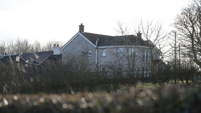 The incident happened at a farmhouse in Larne