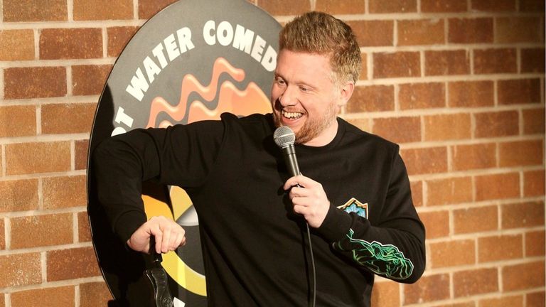 Paul Smith performed on the 7 March show. Pic: Hot Water Comedy Club