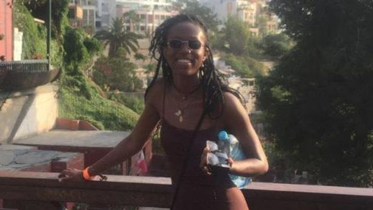 Hilary-Nye Aremu, from Kent, has been travelling with the group