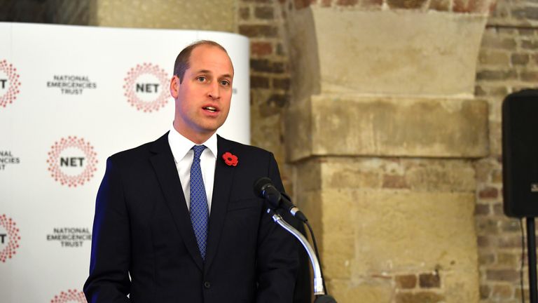 Prince William still