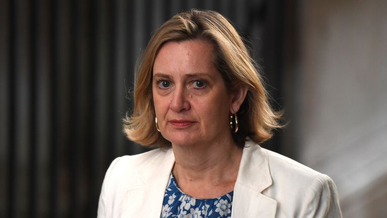 LONDON, ENGLAND - JULY 24: Conservative MP Amber Rudd arrives at Downing Street on July 24, 2019 in London, England
