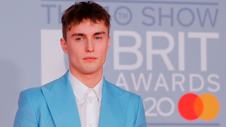 Sam Fender at the Brit Awards 2020