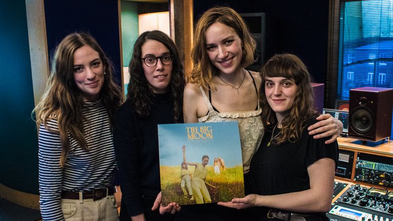 The Big Moon are the official ambassadors for this year's Record Store Day. Pics: Tom Rowland