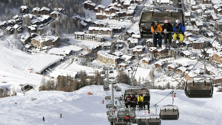 The popular ski resort of Val d&#39;Isere was among hundreds of French ski resorts to have to close with little notice