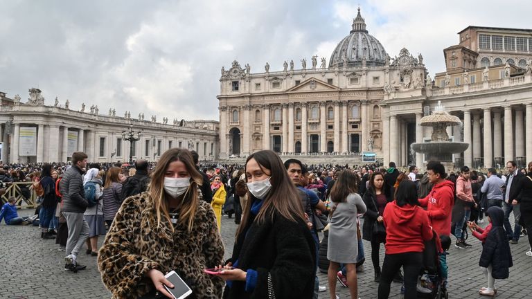 The Vatican has confirmed its first case of coronavirus in Vatican City
