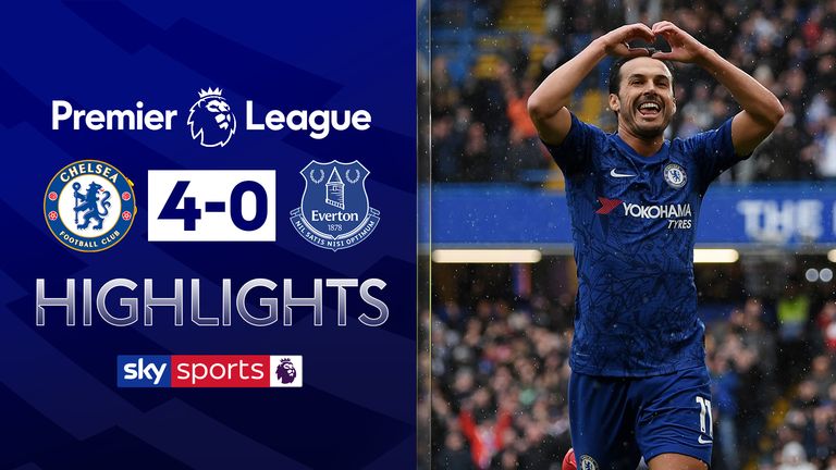 Chelsea Thrash Everton At Stamford Bridge Video Watch Tv Show Sky Sports