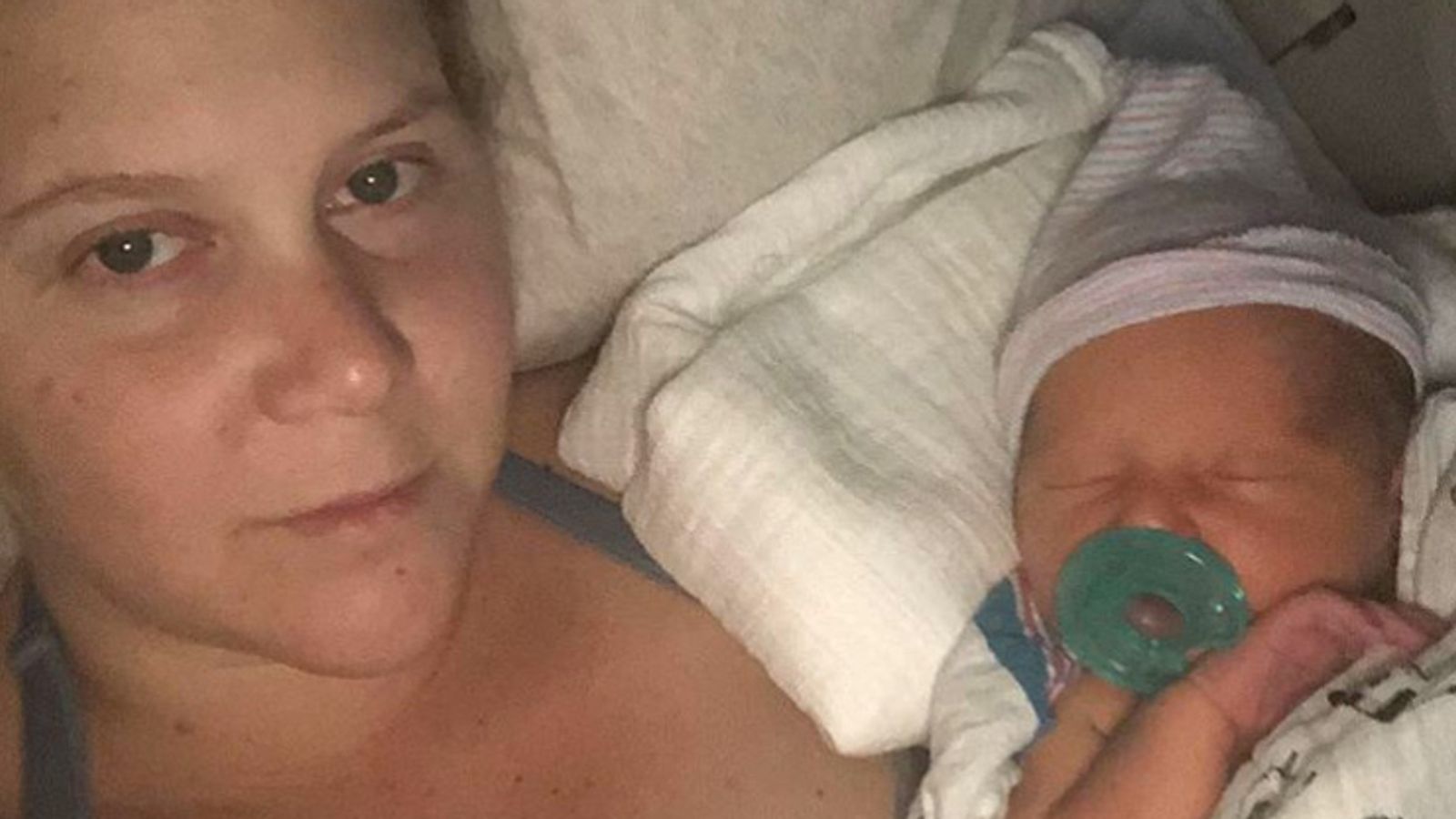 Amy Schumer changes son's name after realising it sounds like 'genital