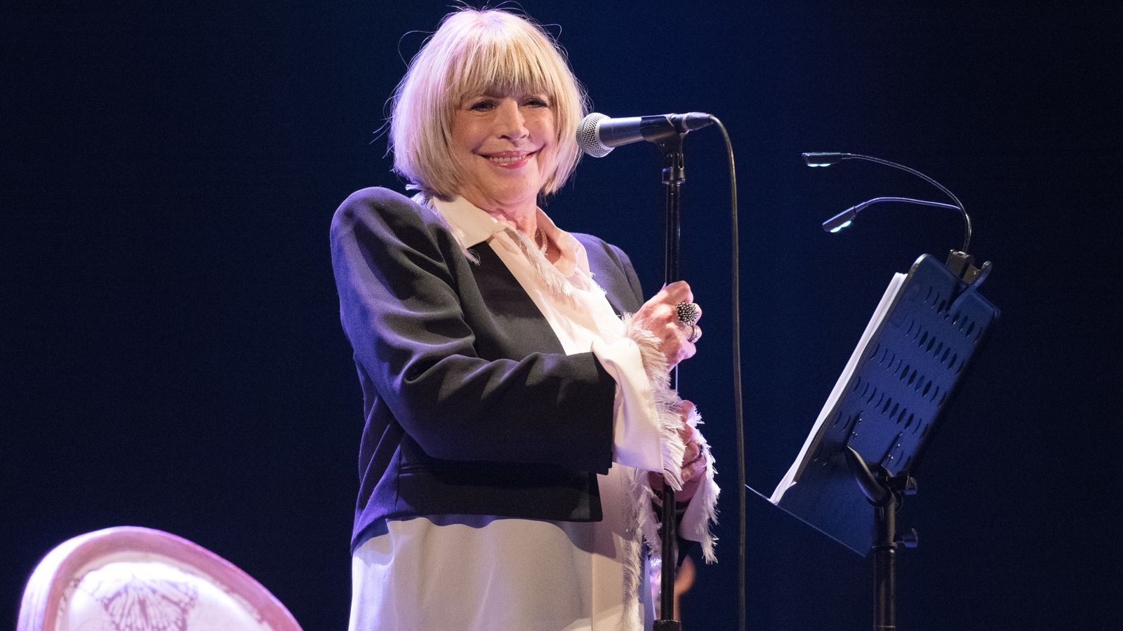 Coronavirus Marianne Faithfull thankful for NHS staff who 'without