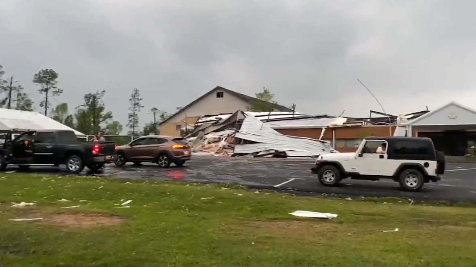 Tornadoes leave devastation in Mississippi US News Sky News