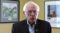 US Democratic presidential candidate Bernie Sanders formerly suspends his 2020 US election campaign