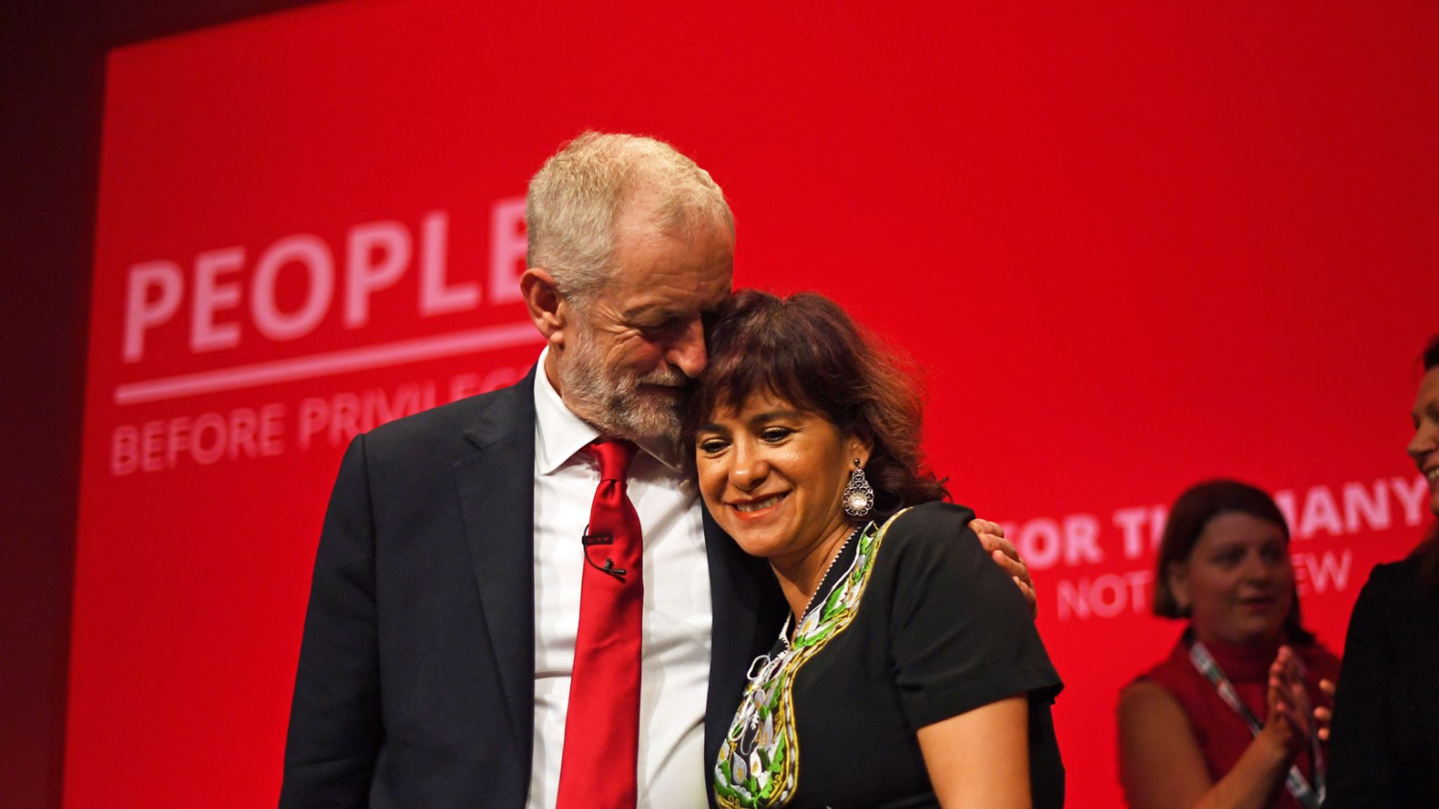 Jeremy Corbyn&#39;s wife Laura Alvarez condemns those who &#39;vilified&#39; Labour leader | Politics News | Sky News