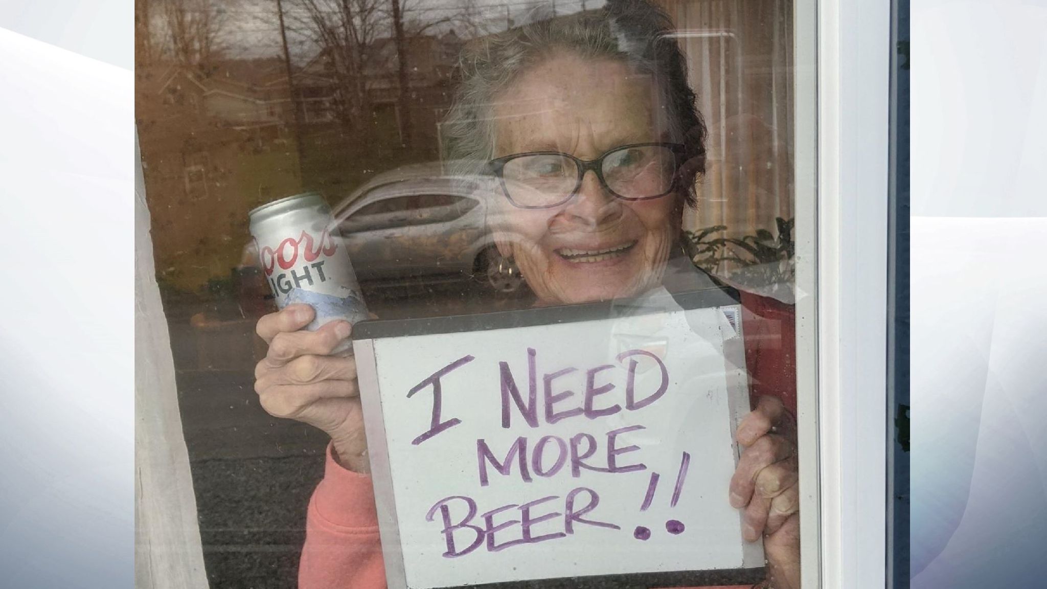 Coronavirus: I need more beer!! - 93-year-olds Facebook appeal goes  viral | Offbeat News | Sky News