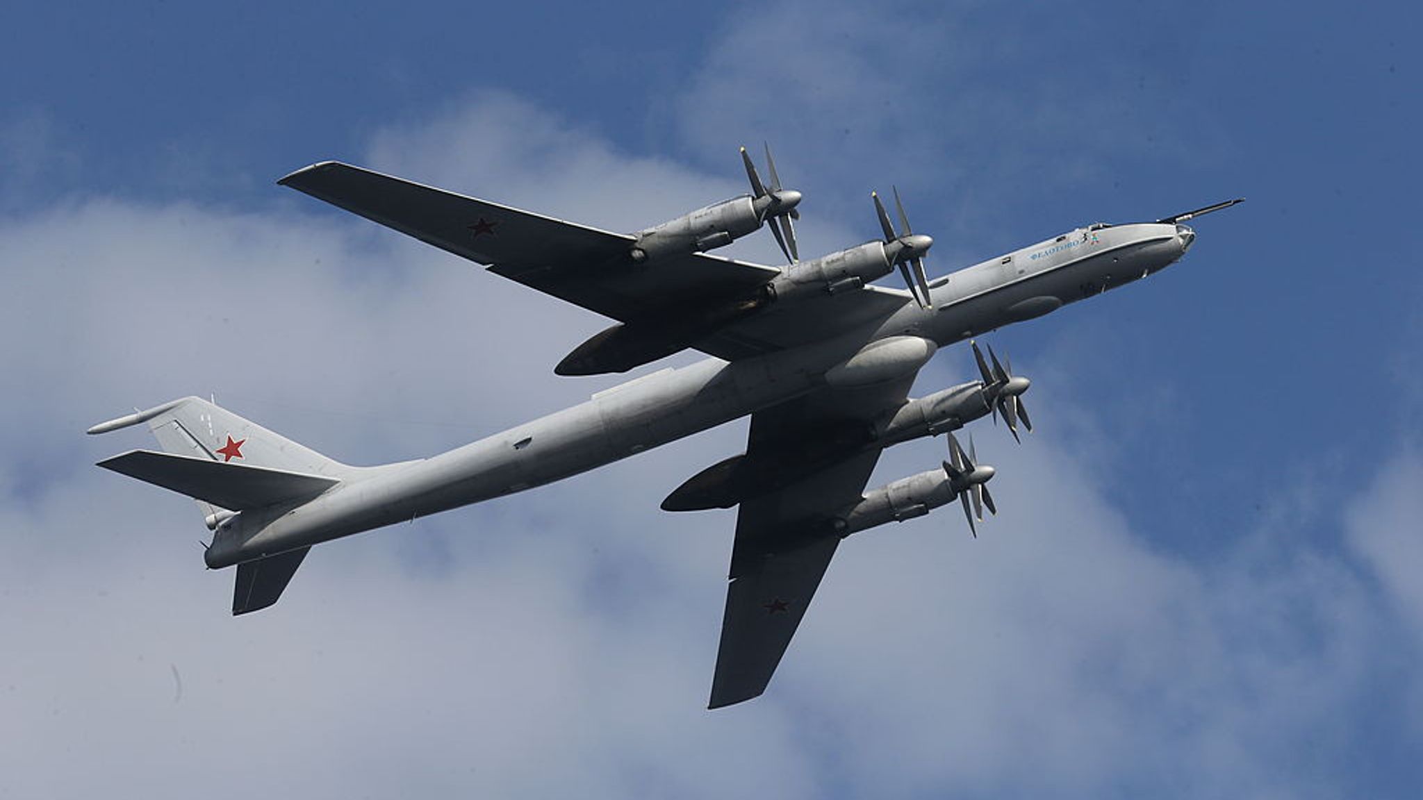 British jets intercept Russian aircraft - and RAF chief mocks Putin's ...