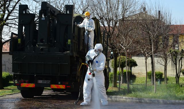 Coronavirus: Italy posts lowest daily coronavirus death toll in over two weeks