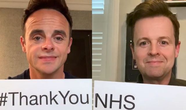 Coronavirus: More celebrities say thank you to NHS staff for their work during pandemic