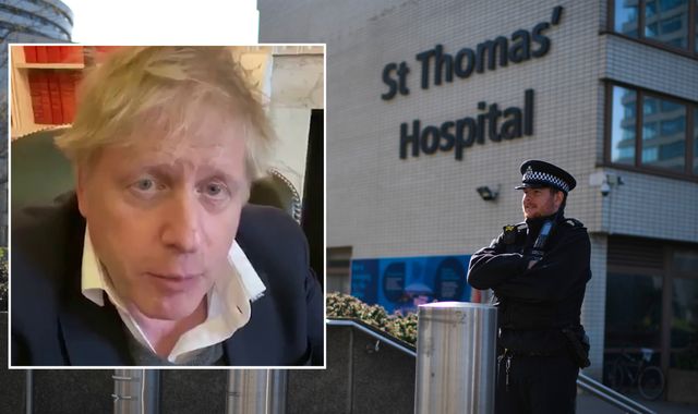 Coronavirus: Boris Johnson PM waved thanks to NHS staff as he was moved out of intensive care