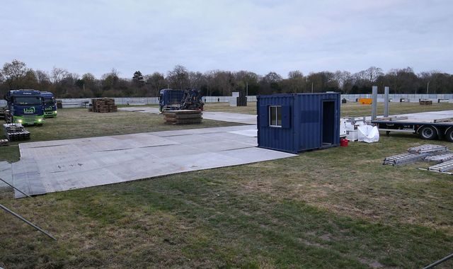 Coronavirus: Temporary mortuary being built in London to meet expected surge in deaths