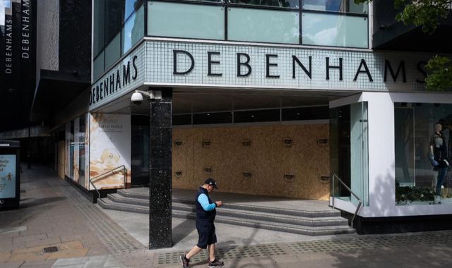 Coronavirus: Debenhams in administration for second time in year
