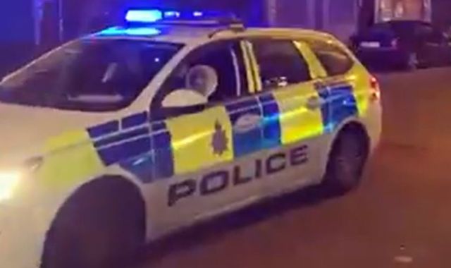 Coronavirus: Derbyshire police officer's megaphone rap gave 'inaccurate' advice