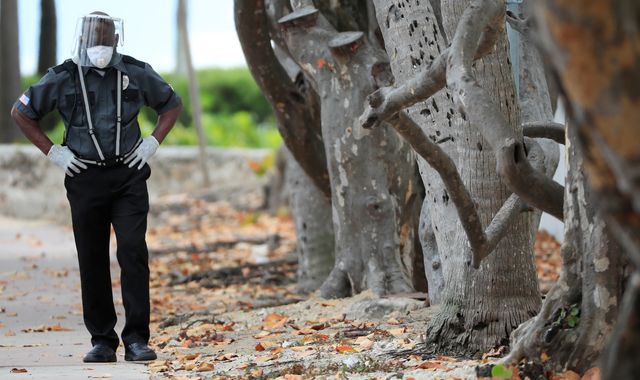 Coronavirus: Two charged with terror offences over threats to spread COVID-19