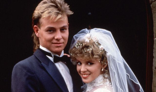 Kylie Minogue shares throwback Neighbours pics to wish Jason Donovan a happy birthday