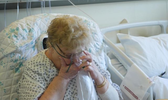 Coronavirus: Patients wheeze into oxygen bags. They aren't even in intensive care