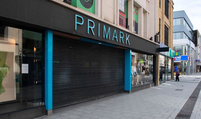 Coronavirus: Primark rules out fire sale of excess stock when UK stores reopen