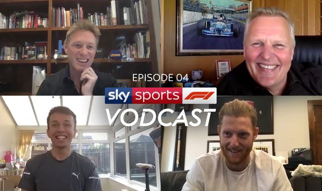 Vodcast: Ben Stokes and Alex Albon chat Virtual GP, and F1 vs cricket