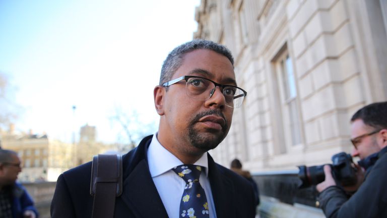 Welsh Cabinet Secretary for Health and Social Services Vaughan Gething arrives at the Cabinet Office, Whitehall, London, for a meeting of the Government's emergency committee Cobra to discuss coronavirus.