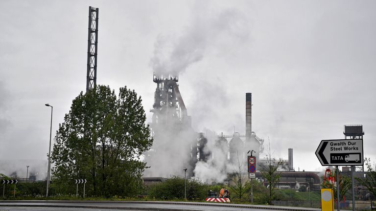 Large parts of Port Talbot steelworks could be shut under Tata