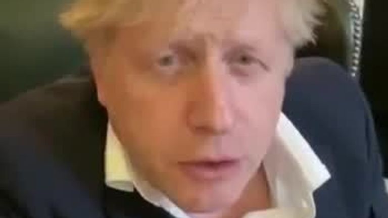Boris Johnson has released a new video