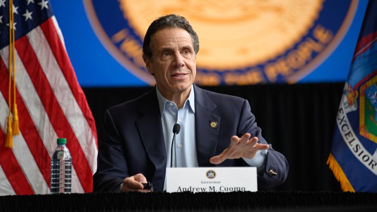 New York Governor Andrew Cuomo has warned the other US states 