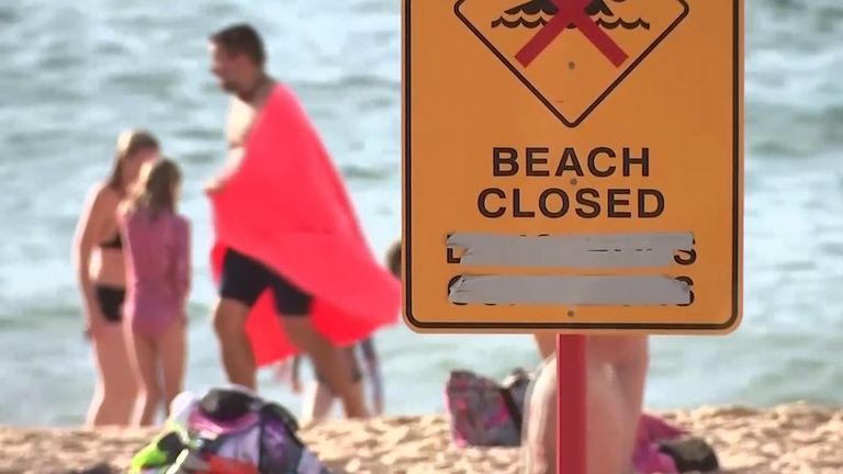Australia&#39;s beaches... open or closed?