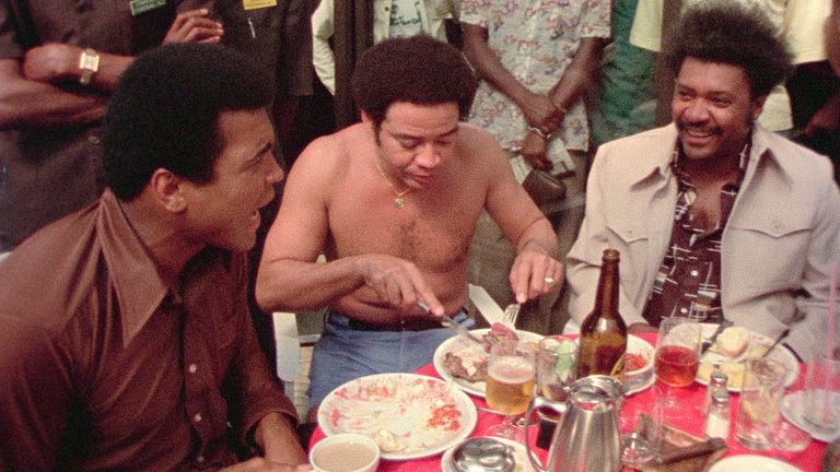 Muhammad Ali, Bill Withers, Don King -Soul Power, 2008. Pic: Antidoteusa/Kobal/Shutterstock 