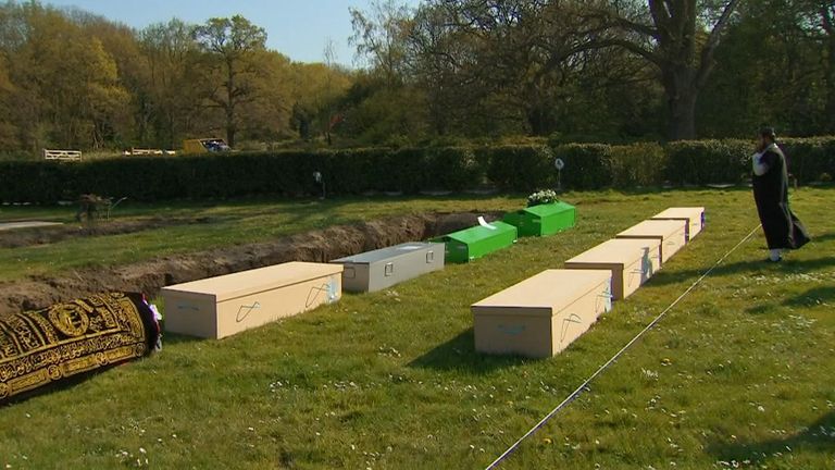 A first for British Muslims, it means 10 people can be buried in close succession