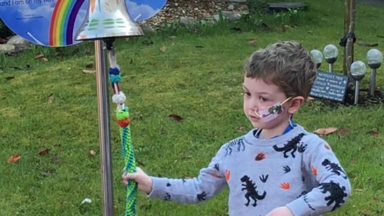 Coronavirus Hospital goes above and beyond so boy can mark end