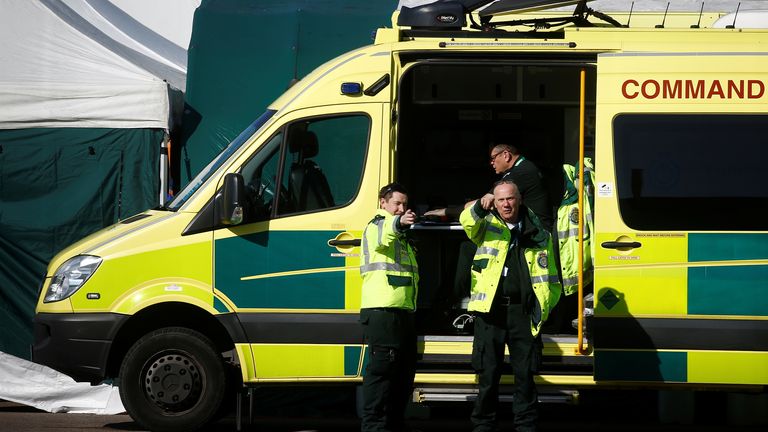The new NHS Nightingale Hospital is due to open soon at east london's ExCel centre
