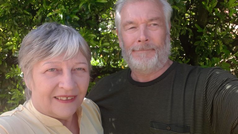 Cheryl and David Deeks, Emma's aunt and uncle, were stuck on board the ship with their sister Wendy Birchley