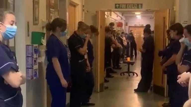 Lynsay Coventry&#39;s colleagues paid tribute to her at her place of work