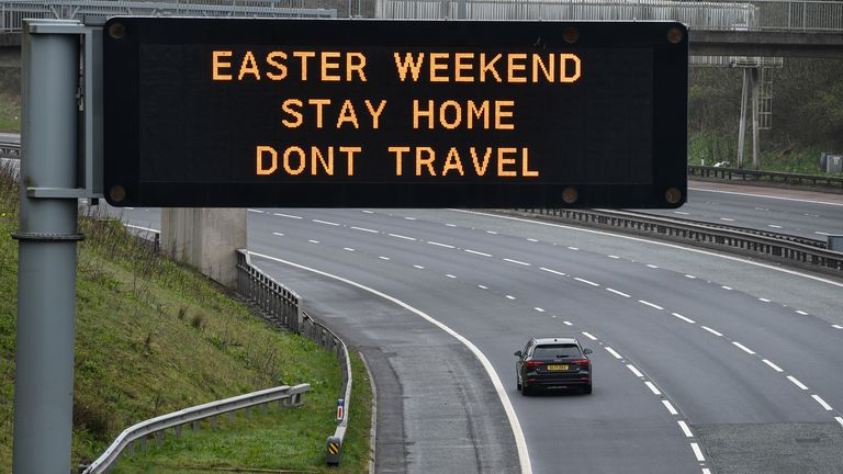 Britons are being warned the Easter weekend will be crucial in the fight against the coronavirus