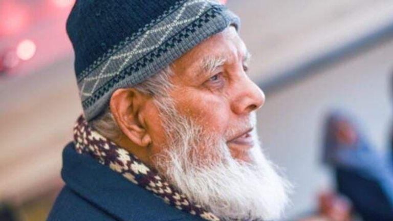 Jamshad Ali, who was 87, died after contracting coronavirus. Pic: Luthfa Hood