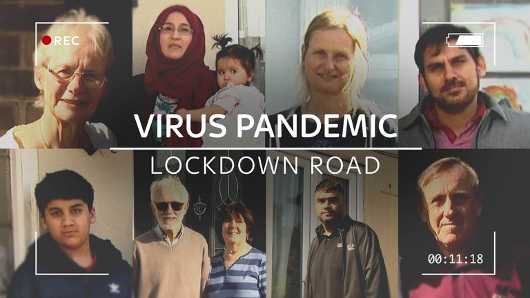 Residents on one road in Leeds have agreed to film their experiences of lockdown