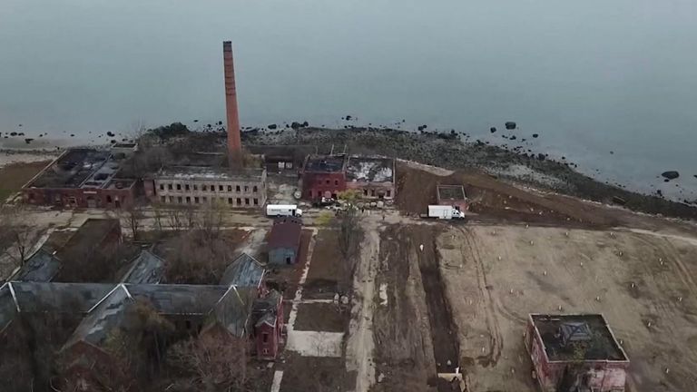 Hart Island in New York City is being used as a home for mass graves