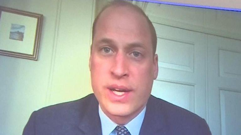 The UK&#39;s Prince William officially opened a new temporary COVID-19 hospital in Birmingham on Thursday, via video link.