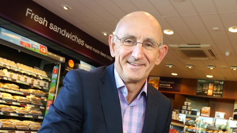 Greggs chief executive Roger Whiteside hopes the trial will lead to more shops reopening