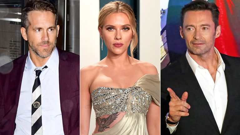 Ryan Reynolds, Scarlett Johansson, Hugh Jackman