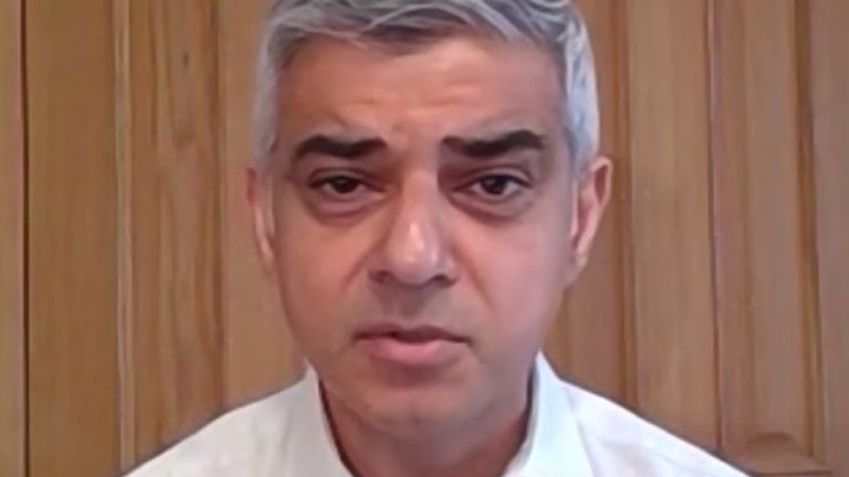 Sadiq Khan says 14 transport workers have died in London of coronavirus